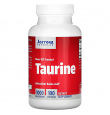Jarrow Formulas, Таурин 1000 мг, 100 капсул