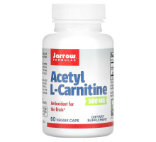 Jarrow Formulas, Acetyl L-Carnitine 500, 500 mg, 60 Veggie Caps