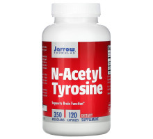 Jarrow Formulas, N-ацетил тирозин, 350 мг, 120 капсул