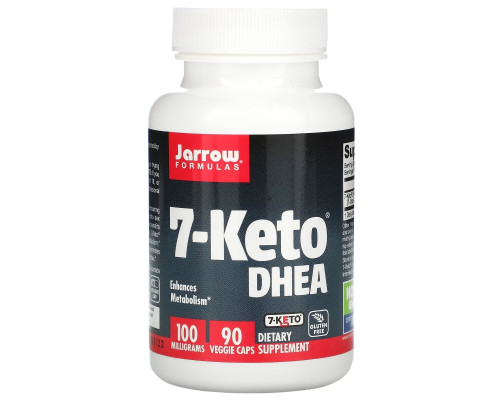 Jarrow Formulas, 7-Keto DHEA, 100 mg, 90 Veggie Caps Jarrow Formulas, 7-Keto DHEA, 100 mg, 90 Veggie Caps