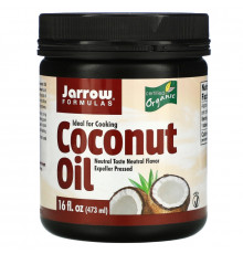 Jarrow Formulas Органическое кокосовое масло 16 унций (454 г)