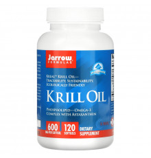 Jarrow Formulas, Масло криля, 120 мягких капсул