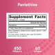 Jarrow Formulas, Пантетин, 450 мг, 60 желатиновых капсул