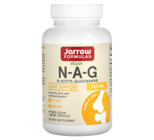Jarrow Formulas N-A-G (N-ацетилглюкозамин) 700 мг 120 вегетариансикх капсул