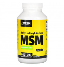 Jarrow Formulas МСМ (метилсульфонилметан) 1000 мг 200 капсул