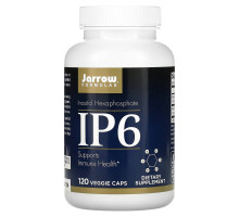 Jarrow Formulas, IP6, инозитол гексафосфат, 500 мг, 120 капсул в растительной оболочке