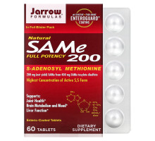 Jarrow Formulas Натуральный SAM-e 200 200 мг 60 таблеток