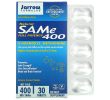 Jarrow Formulas Природный SAM-E 400 400 мг 30 таблеток м энтеросолюбильным покрытием