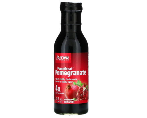 Jarrow Formulas, PomeGreat, гранатовый, 30 мл (12 fl oz) Jarrow Formulas, PomeGreat, гранатовый, 30 мл (12 fl oz)