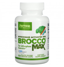 Jarrow Formulas, BroccoMax, усиленный микросиназой, 60 капсул