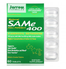 Jarrow Formulas SAM-e 400 60 Tablets