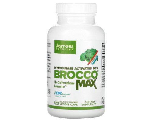 Jarrow Formulas, BroccoMax, 120 Veggie Caps