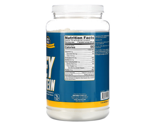 Jarrow Formulas, Cывороточный протеин, Без ароматизаторов, 32 унц. (908 г)