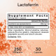 Jarrow Formulas, Lactoferrin, Freeze Dried, 250 mg, 30 Capsules