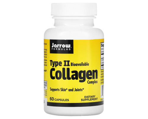 Jarrow Formulas Type II Collagen Complex 500 mg 60 Capsules