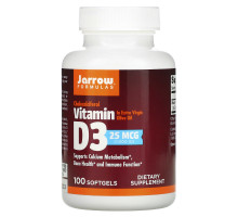 Jarrow Formulas Витамин D3 1000 МЕ 100 гелевых капсул