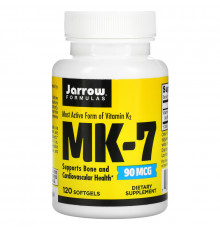 Jarrow Formulas MK-7 90 mcg 120 Softgels