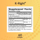 Jarrow Formulas, K-Right, 60 Softgels