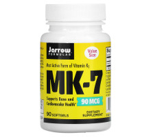 Jarrow Formulas, MK-7, 90 mcg, 90 Softgels