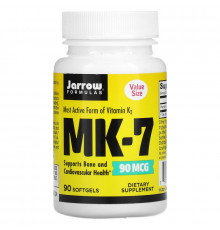 Jarrow Formulas, MK-7, 90 mcg, 90 Softgels
