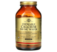 Solgar, Chewable Calcium, 500 mg, 120 Wafers