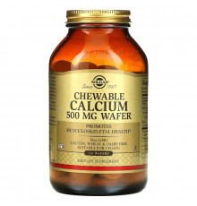 Solgar, Chewable Calcium, 500 mg, 120 Wafers
