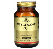 Solgar, Nutri-Nano CoQ-10, 50 мягких таблеток