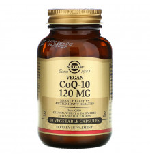 Solgar, Vegetarian CoQ-10, 120mg, 60 Veg Caps