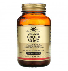 Solgar, Megasorb CoQ-10, 30mg, 120 Softgels