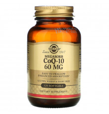 Solgar, Megasorb CoQ-10, 60mg, 120 Softgels