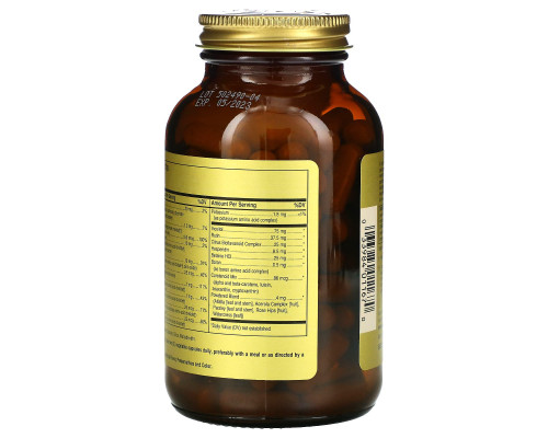 Solgar, Формула V, VM-75, мультивитамины и хелатные формы минералов, 120 капсул Solgar, Формула V, VM-75, мультивитамины и хелатные формы минералов, 120 капсул
