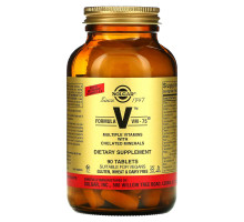 Solgar, Formula V, VM-75, Мультивитамины с хелатными минералами, 90 таблеток