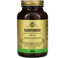 Solgar, Eleuthero, 520mg, 100 Veg Caps