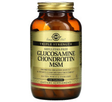 Solgar, Glucosamine Chondroitin MSM, Triple Strength, 120 Tablets