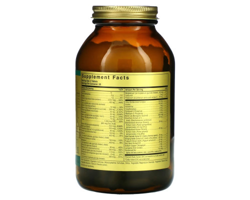 Solgar, Male Multiple, 180 Tablets Solgar, Male Multiple, 180 Tablets
