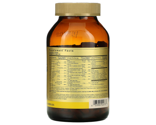 Solgar, Prenatal Nutrients, мультивитамины и мультиминералы, 240 таблеток Solgar, Prenatal Nutrients, мультивитамины и мультиминералы, 240 таблеток