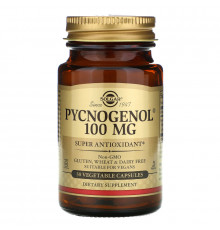 Solgar, Pycnogenol, 100mg, 30 Veg Caps