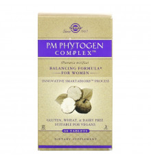 Solgar, Комплекс PM PhytoGen, 60 таблеток