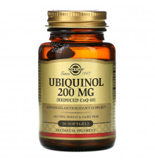 Solgar, Ubiquinol, 200mg, 30 Softgels
