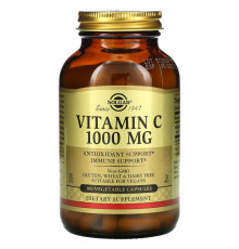 Solgar, Vitamin C, 1000 mg, 100 Vegetable Capsules