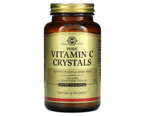 Solgar, Pure Vitamin C Crystals, 8.8 oz (250 g) Solgar, Pure Vitamin C Crystals, 8.8 oz (250 g)