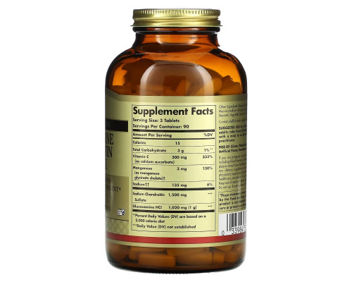 Solgar, Glucosamine Chondroitin Complex, Extra Strength , 270 Tablets Solgar, Glucosamine Chondroitin Complex, Extra Strength , 270 Tablets