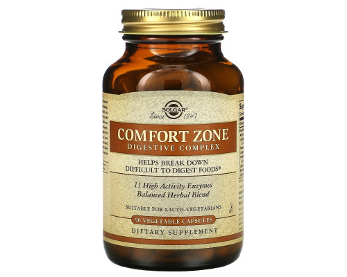 Solgar, Comfort Zone Digestive Complex, 90 Veg Caps Solgar, Comfort Zone Digestive Complex, 90 Veg Caps