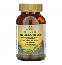 Solgar, Earth Source, Multi-Nutrient, Providing Whole Food Concentrates, 90 Tablets