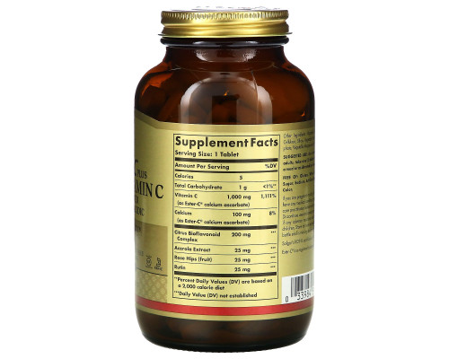 Solgar, Ester-C Plus, Витамин C, 1 000 мг, 180 таблеток Solgar, Ester-C Plus, Витамин C, 1 000 мг, 180 таблеток
