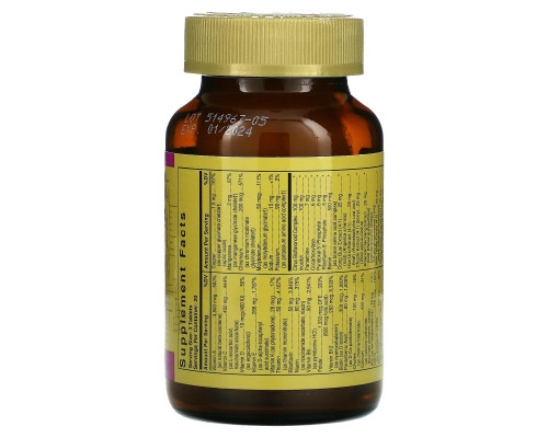 Solgar, Female Multiple, 60 Tablets Solgar, Female Multiple, 60 Tablets