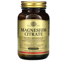 Solgar, Magnesium Citrate, 60 Tablets