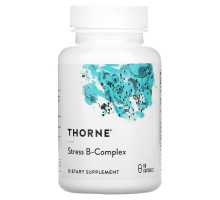 Thorne Research, Подавляющий стресс B-комплекс, 60 растительных капсул