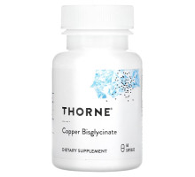 Thorne Research Copper Bisglycinate 60 Veggie Caps