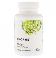 Thorne Research Niacel никотинамид рибозид 60 растительных капсул